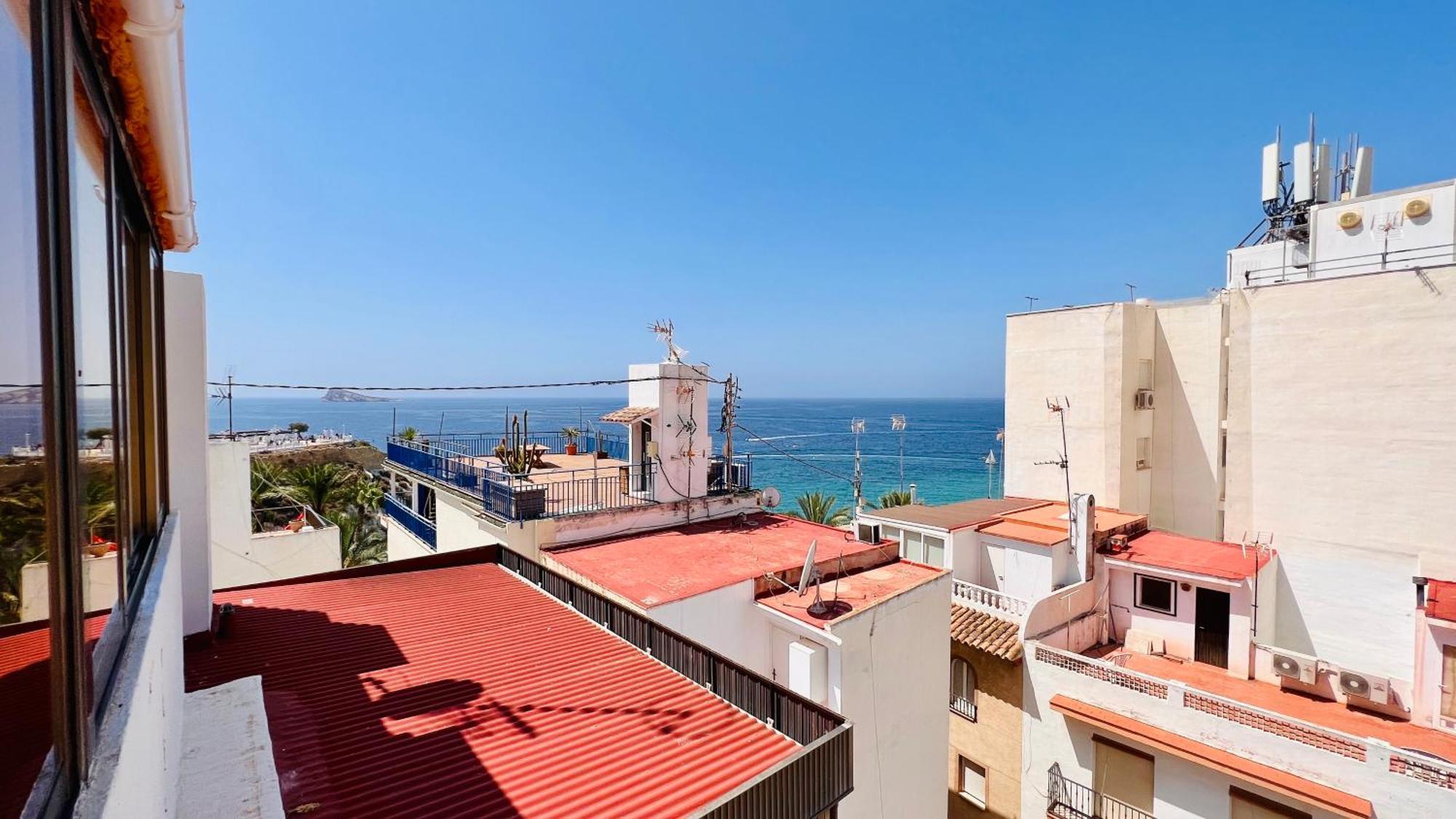 Atico Con Vistas En El Casco Antiguo De Benidorm Lägenhet Exteriör bild